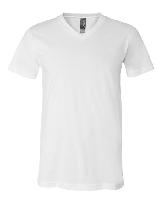 BELLA + CANVAS - Heather CVC V-Neck Tee - 3005CVC